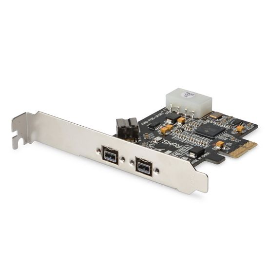 Εικόνα της PCI EXPRESS F/W B 800Mbps 3 PORT 2X9P+1X9P INT. TEXAS INSTR.