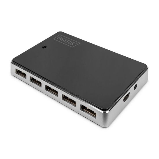 Εικόνα της HUB 10 PORT USB 2.0  ΜΕ ΤΡΟΦΟΔΟΤΙΚΟ