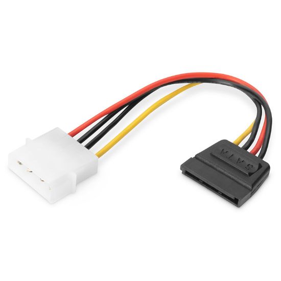 Εικόνα της SATA CABLE ΤΡΟΦΟΔΟΣΙΑΣ 1 ΣΥΣΚΕΥΗ 0.15m pc-015