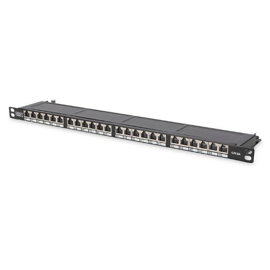 Εικόνα της PATCHPANEL 24 PORT CAT6 SFTP w/SHUTTERS