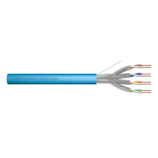 Εικόνα της F-UTP 305m Cat6a Μονόκλωνη μπλε LSOH