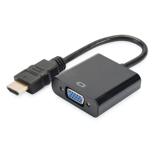 Εικόνα της CONVERTER HDMI M TO VGA F + AUDIO (1920x1080)