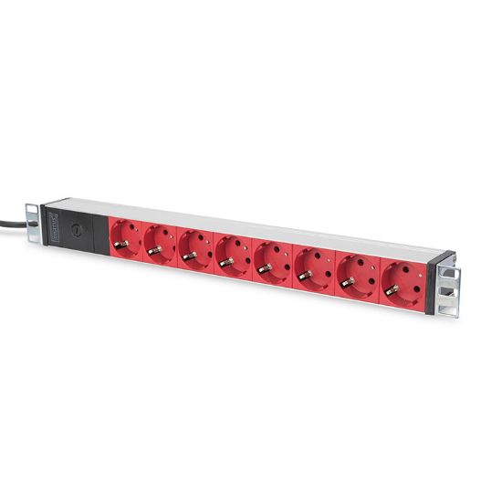 Εικόνα της ΠΟΛΥΠΡΙΖΟ 19' 8xSch ΣΕ C14 2.0m aluminum with pre-fuse(red)