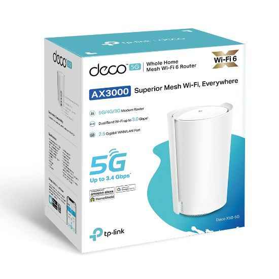 Εικόνα της ROUTER 5G AX3000 Whole Home Mesh Wi-Fi 6 , Build-In 5G Modem με υποδοχή κάρτας SIM