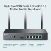 Εικόνα της VPN Router Omada AX3000 with 5*Gigabit port, 1? 1GE SFP 1* USB 3.0 (supports USB LTE dongle )