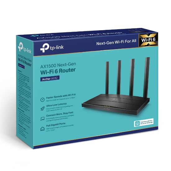 Εικόνα της ROUTER AX1500 Wi-Fi 6 DUAL BAND 3 Gigabit Ports