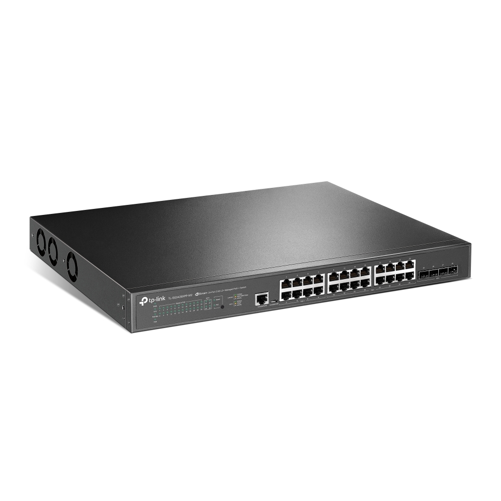 SWITCH 24-Port 2.5G &4-Port 10GE SFP+ L2+ Managed 16-Port PoE+ & 8-Port ...