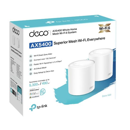 Εικόνα της Mesh WiFi 6 System AX3000 Whole Home   (2-PACK)