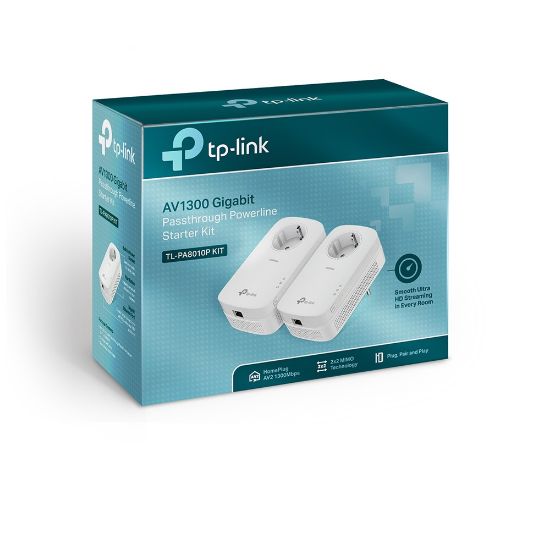 Εικόνα της POWER LINE ADAPTER AV1300 Gigabit Passthrough  Starter Kit