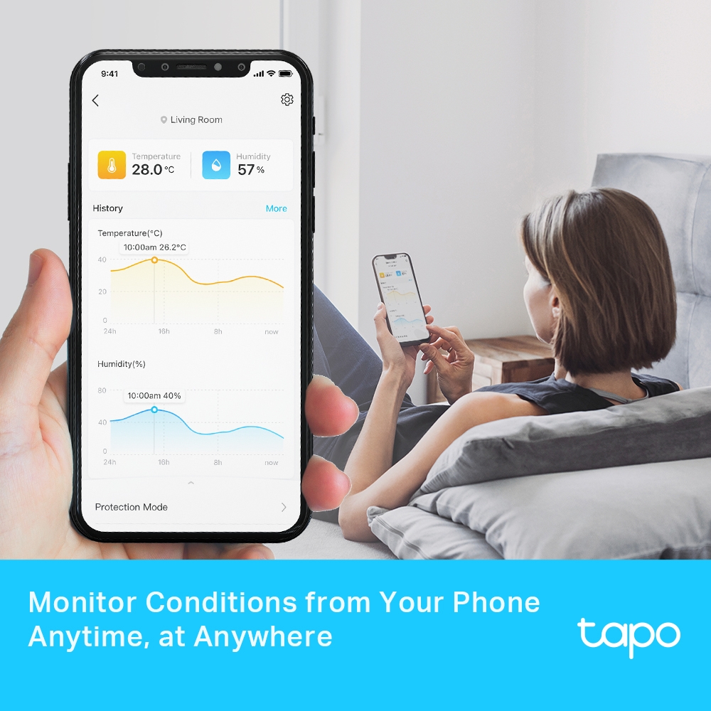 Smart Temperature and Humidity Monitor | Tanonline.gr