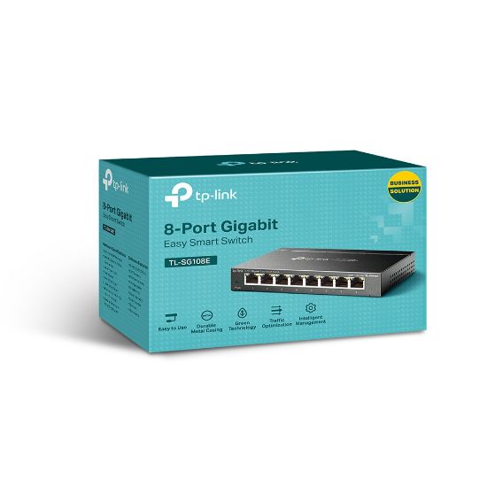 Εικόνα της SWITCH 8-Port Gigabit Smart  Desktop Case