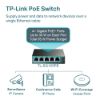 Εικόνα της SWITCH 5 Port 1Gigabit   with 4-Port PoE+ 65W Easy Smart  Desktop  Case