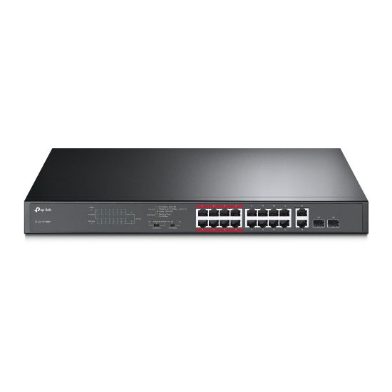 Εικόνα της SWITCH 16-Port 10/100Mbps + 2 Gigabit+2 SFP  with 16-Port PoE+ 250W  19-inch Rack-mountable