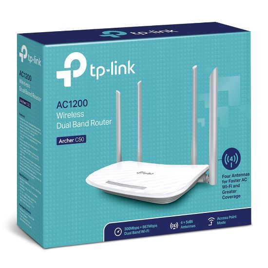 Εικόνα της ROUTER AC1200 WIRELESS DUAL BAND 4X10/100P.