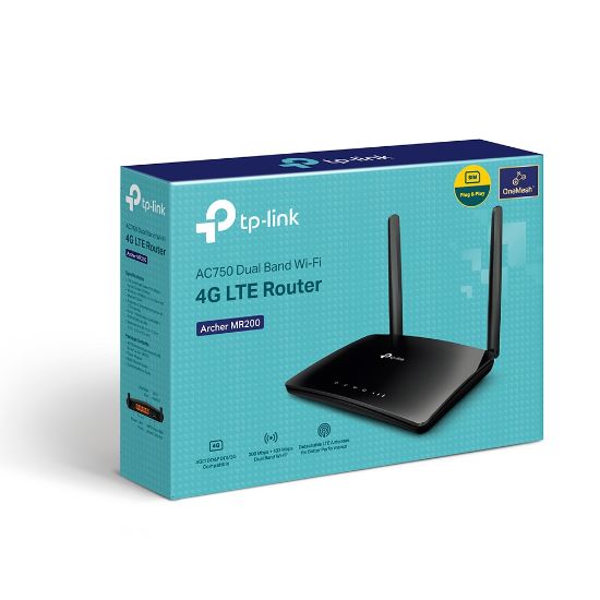 Εικόνα της ROUTER AC750 Wireless Dual Band 4G LTE   με υποδοχή κάρτας SIM