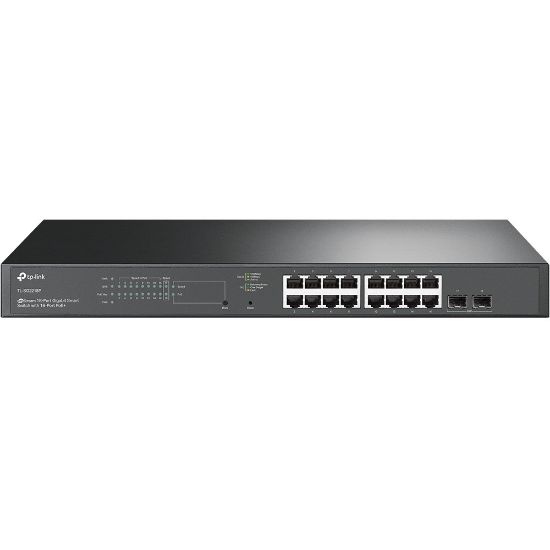 Εικόνα της SWITCH 16-Port Gigabit+ 2*Gigabit SFP+ Smart Managed  16Port PoE+  150W PoE Power 19-inch Rack-mountable