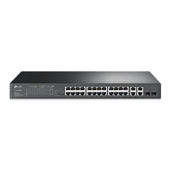 Εικόνα της SWITCH 24-Port 10/100Mbps + 4 Gigabit+2 SFP  with 24-Port PoE+ 250W  19-inch Rack-mountable