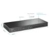 Εικόνα της SWITCH  8-Port JetStream 10GE SFP+ L2+ Managed 19-inch Rack-mountable  Case