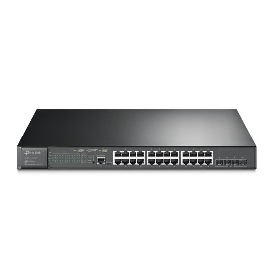 Εικόνα της SWITCH 24-Port Gigabit+ 4*10GE SFP+ L2+ Managed  24-Port PoE+  384 W PoE Power 19-inch Rack-mountable