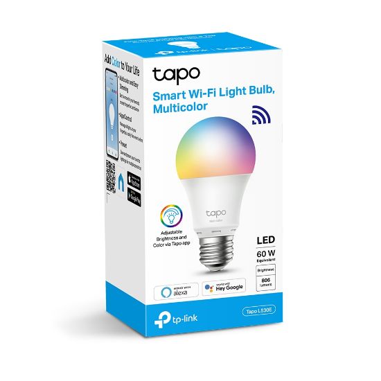 Εικόνα της Smart Wi-Fi Light Bulb, Multicolor E27 Base