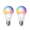 Εικόνα της Smart Wi-Fi Light Bulb, Multicolor E27 Base 2-Pack