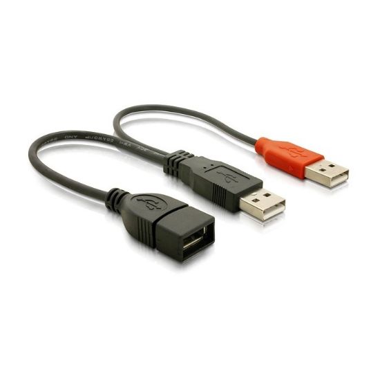 Εικόνα της ΚΑΛΩΔΙΟ ΔΙΧΑΛΑ USB2.0 ΡΕΥΜΑ/DATA