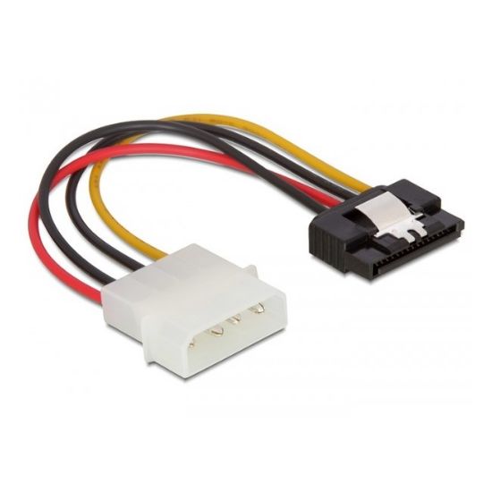 Εικόνα της ADAPTER ΤΡΟΦΟΔΟΣΙΑΣ 4pin ATA to SATA LATCH 15cm