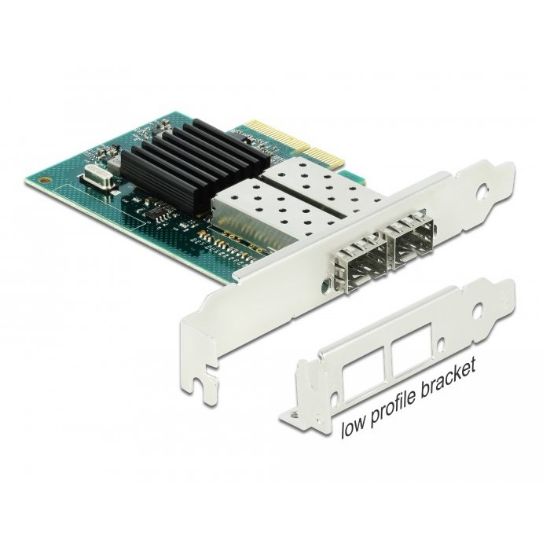 Εικόνα της PCI EXPRESS ΔΙΚΤΥΟΥ 2 x 1000Mbps SFP (i82576)