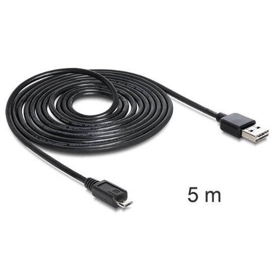 Εικόνα της USB cable type A-B Micro  V.2.0  5 m