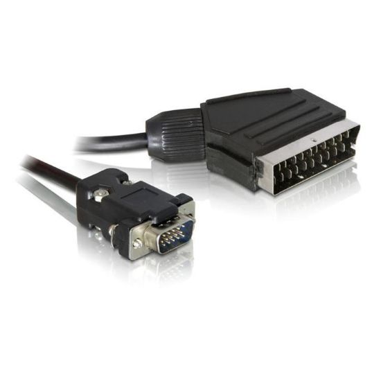 Εικόνα της Video Scart output to VGA input Cable RGB2m