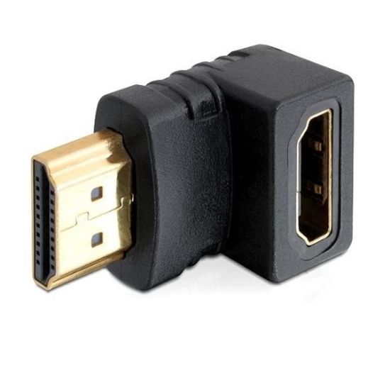 Εικόνα της ADAPTER HDMI M/F 90΄¨ ΚΑΤΩ