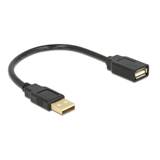 Εικόνα της USB cable type A-A M/F V. 2.0 0,15m