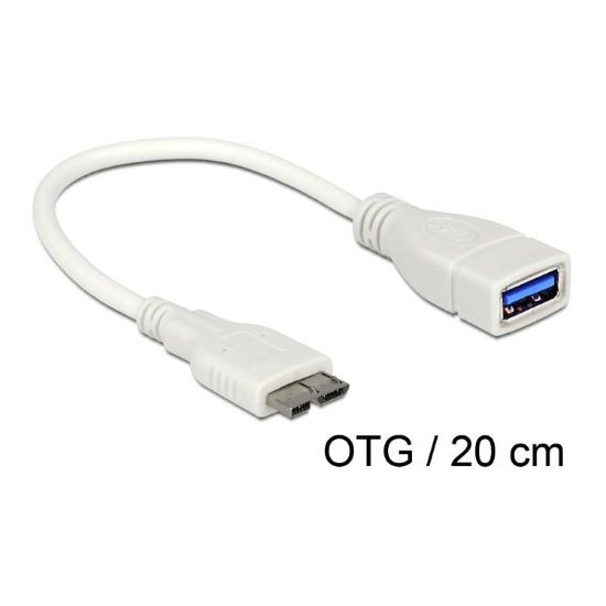 Εικόνα της ADAPTER USB3.0 MICRO B MALE /USB A FEMALE OTG