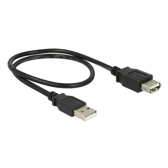 Εικόνα της USB cable type A-A M/F V. 2.0 0.5 m
