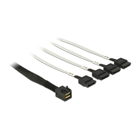 Εικόνα της SAS SFF 8643 miniHD / 4xSATA 7pin 1m