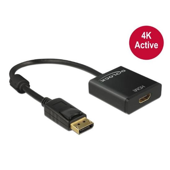 Εικόνα της ADAPTER DISPLAY PORT M/ HDMI F 4K ACTIVE