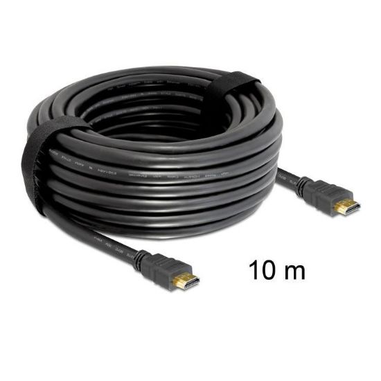 Εικόνα της καλώδιο HDMI 10m high speed with Ethernet  (4K)