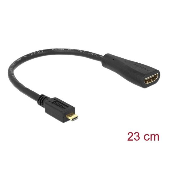 Εικόνα της ADAPTER HDMI F ΣΕ MICRO D MALE 23 cm