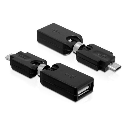 Εικόνα της ADAPTER USB2.0 A/F ΣΕ USB MICRO B/M ROTATION