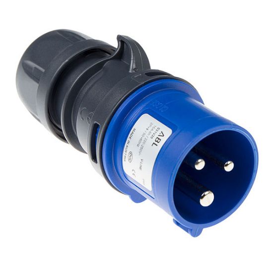 Εικόνα της ΒΥΣΜΑ Commando CEE Power Connector 16A 230V in Blue