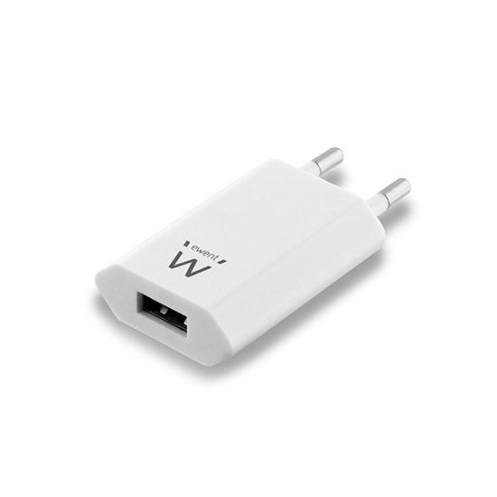 Εικόνα της CHARGING ADAPTER WALL 1 x USB 1A White new code ac2105
