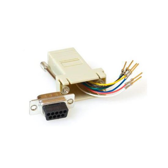 Εικόνα της Adapter DB9 F - RJ45 F 8P/8C