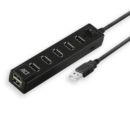 Εικόνα της HUB 7 PORT USB 2.0 with on/off switch