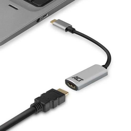 Εικόνα της ADAPTER USB Type-C Male to HDMI/F 4K(4096 x 2160@60Hz)