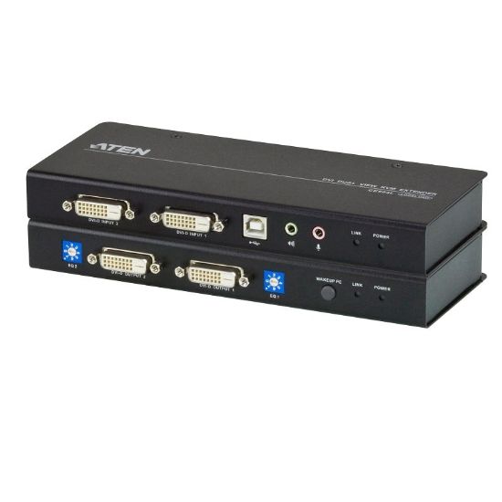 Εικόνα της CONSOLE EXTENDER DVI dual view with audio(60 μετρα)