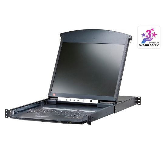 Εικόνα της CONSOLE 1U 19" + KVM KH1508Ai(RJ45)