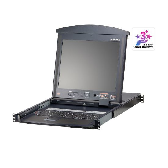 Εικόνα της CONSOLE 1U 17" + KVM KH1516A(RJ45)