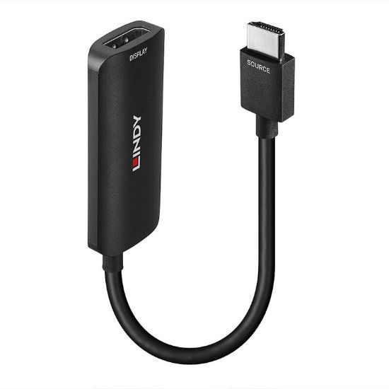 Εικόνα της ADAPTER HDMI(4Κ@60) MALE TO DISPLAY PORT 1.2 FEMALE (black)