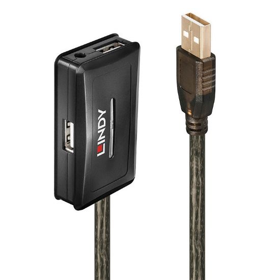 Εικόνα της USB 2.0 repeater cable 10m with HUB 4P.