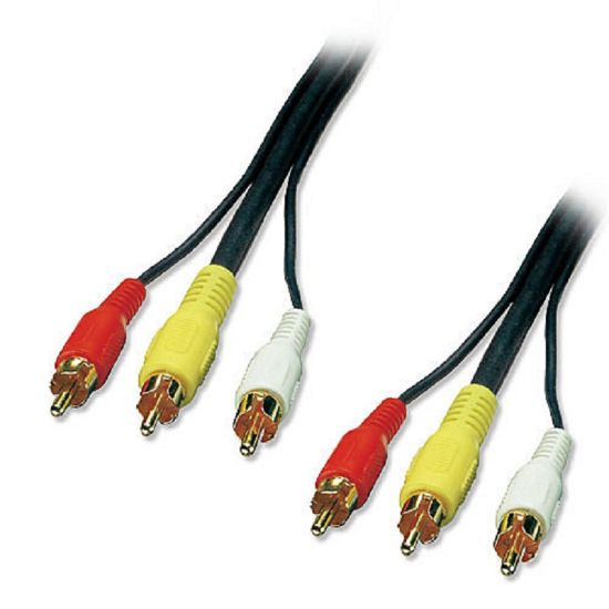 Εικόνα της RCA CABLE 3X M/M 20m Premium